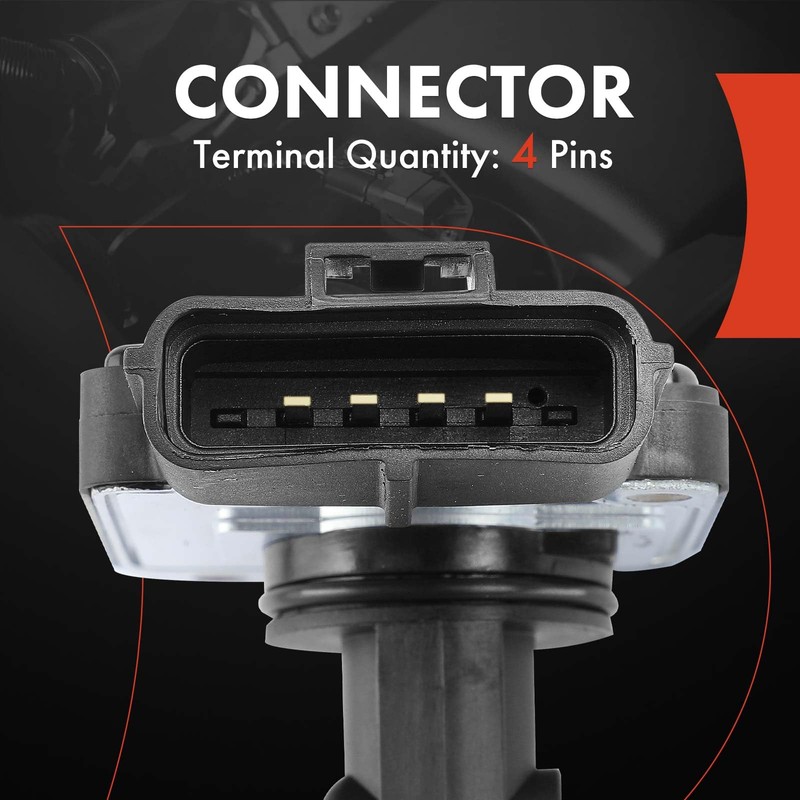 A-Premium Mass Air Flow Sensor Meter [4-Pins] Compatible with Ford