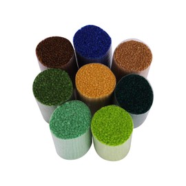 EXCEART 18PCS Latch Hook Kit Assorted Color Crochet Yarn DIY Latch Hook Yarn for Knitting and Crochet Projects (Dark Colors)