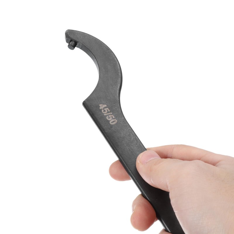 HARFINGTON C Hook Spanner Wrench, 110-115mm C Pin Motorcycle Shock