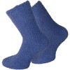 normani 2 pairs of women's cuddly fleece socks made of