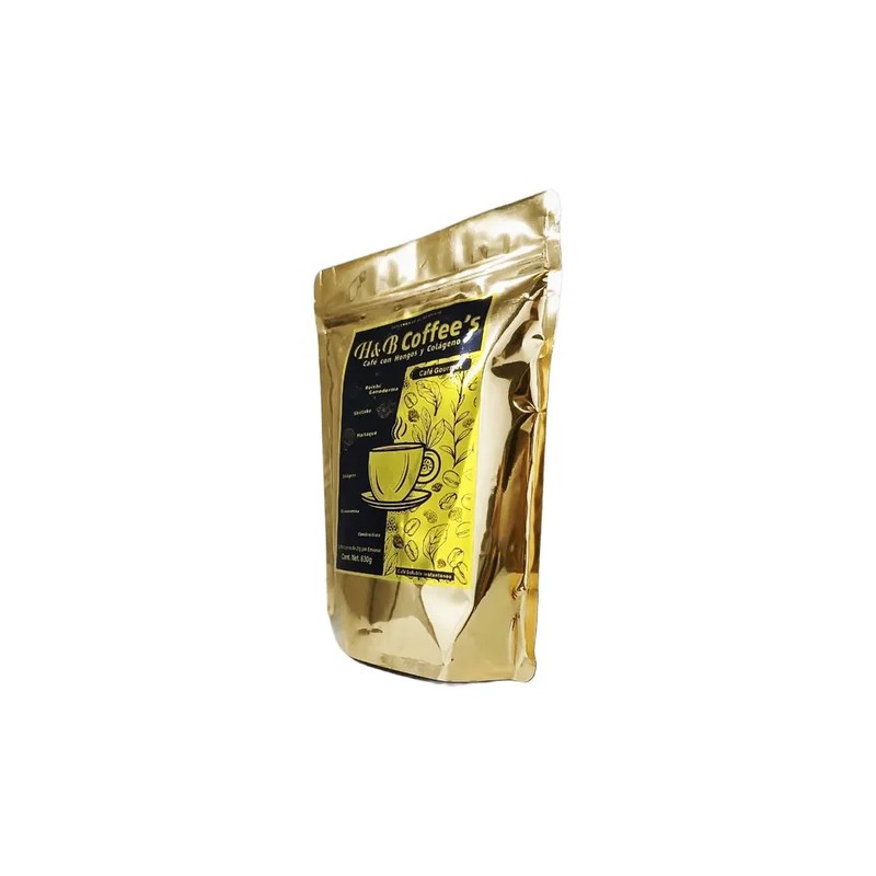Cafe Con Hongos Y Colageno. H&b Coffee S, Polvo 630g