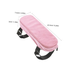 Ipetboom Wheelchair Armrest Covers 2pcs Office Chair Arm Pads Pp Cotton Anti-slip Stylish Warm and Easy to Clean