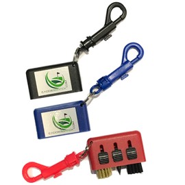 CaddiesShack Golf 3 in 1 Club Groove Cleaning Brush (Black)