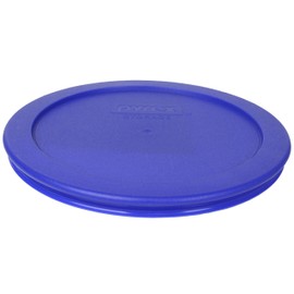 Pyrex 7201-PC 4-Cup Sapphire, Marine Blue, & Blue Food Storage Replacement Lids - Made in USA