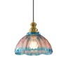ZEYQLQZQ Glass Pendant Light Modern Pendant Lighting Fixtures Vintage Hanging