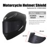 VCOROS Motorcycle Helmets Visor Shield WS-609 Full Face Helmet Visor