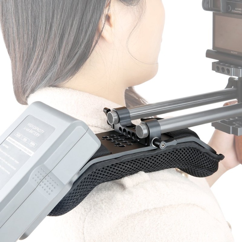 NICEYRIG Shoulder Pad Shoulder Pad Universal Shoulder Mount with 15mm