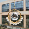 SPANSEE Handmade Hanging Window Sun Catchers, Handcrafted Suncatcher Ornament with
