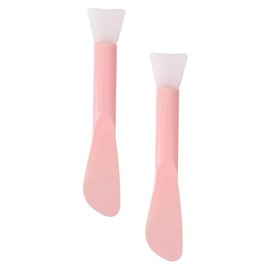 NOLITOY Sets Double-heads Skin Scrubber Face Mask Brush Facial Mud Mask Applicator Skincare Tool for Women's Beauty Routine Pcs