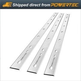 POWERTEC 12-1/2 INCH Replacement Planer Blades DeWalt DW734,DW7342 - 3PK (12801)
