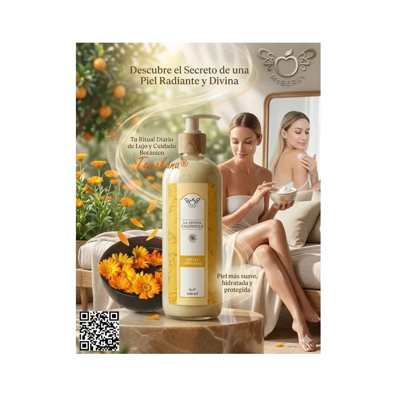 Crema Corporal Facial Caléndula Protector Solar Mcberry