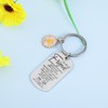 Ouligay Best Friend Keychain Sunflower Unique Friendship Gifts for Bestie