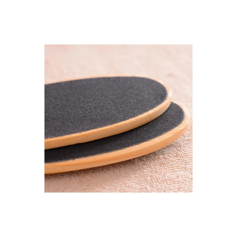 12 Limas Para Pies Doble Cara De Madera Pedicura