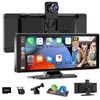 10.26'' Wireless CarPlay Screen for car with Rotatable 4K Dash