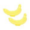 Banana Case Holder,2 Pcs Reusable Banana Storage Box with Vent