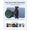 TELESIN 67mm Variable ND2-32 Filter, DSLR Camera Lens, Multi-Layer Nano-Coated