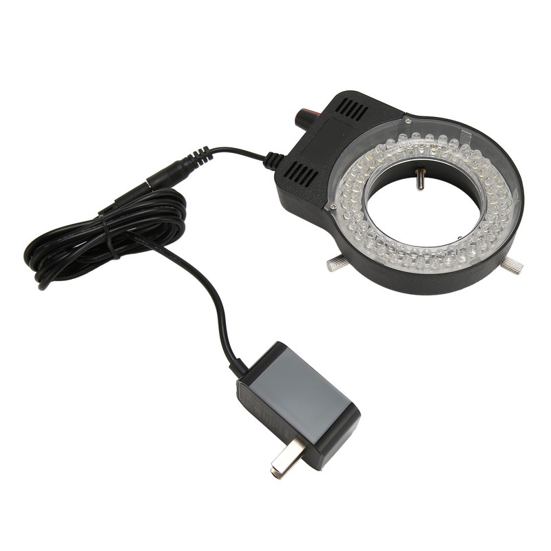 Microscope Ring Light 52 LED Beads Adjustable Easy Mounting Ring