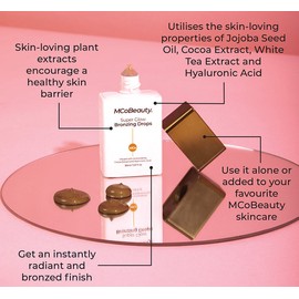 MCOBEAUTY SUPER GLOW BRONZING DROPS, #MCH414 MCOBEAUTY