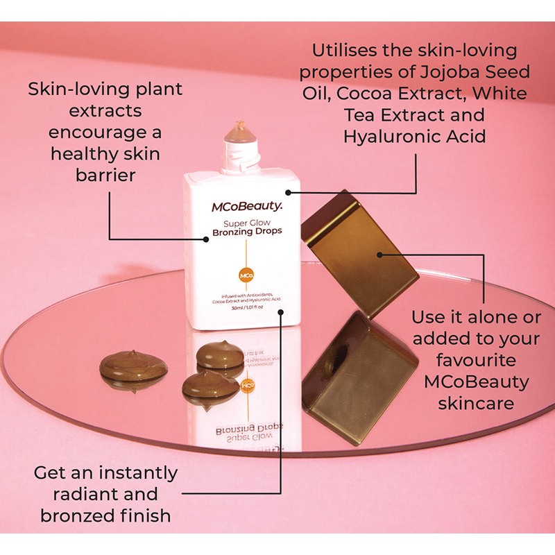MCOBEAUTY SUPER GLOW BRONZING DROPS, #MCH414 MCOBEAUTY