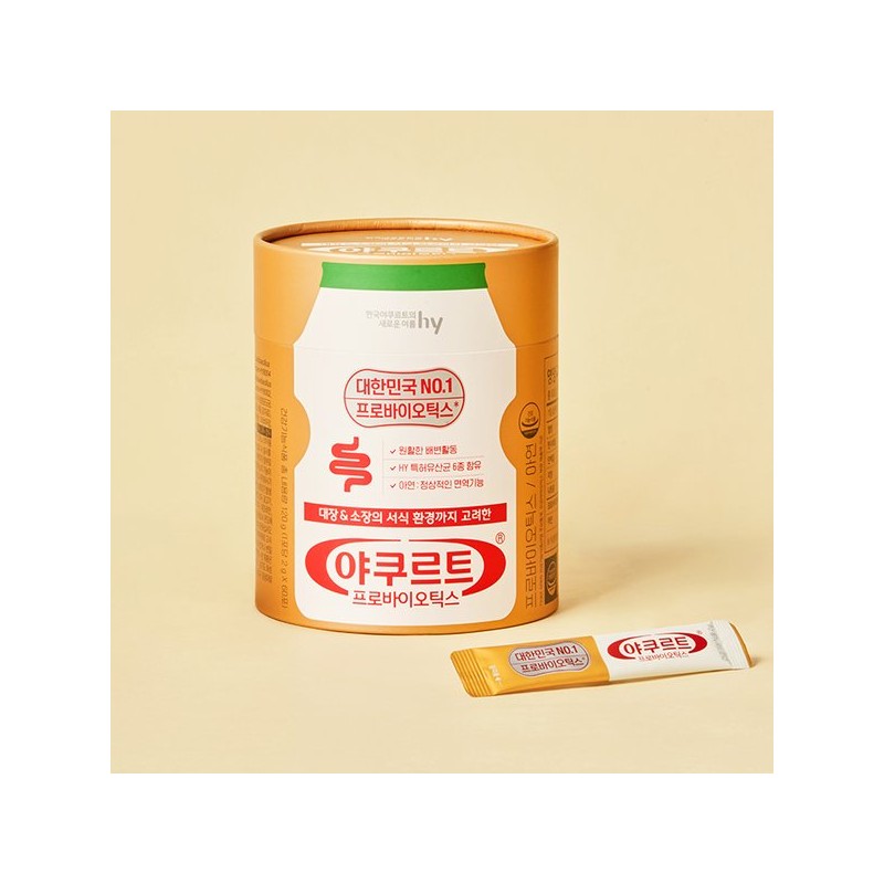 야쿠르트 프로바이오틱스 60포 2입 기획세트 Yakult Probiotics 60 Sachets, 2-Pack