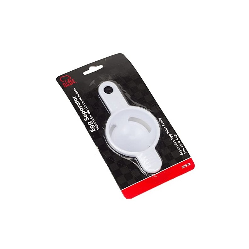Chef Craft Basic Plastic Egg Separator, 5 inches in length,