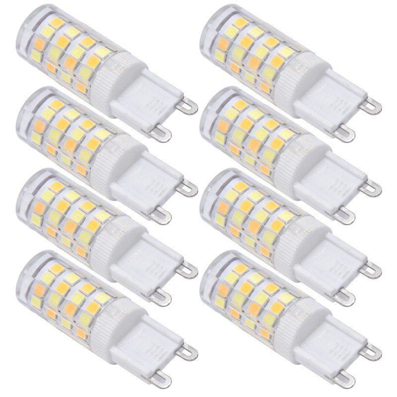 10PCS G9 220V LED Lamp Dimmable Ceramic LED Bulb Replace