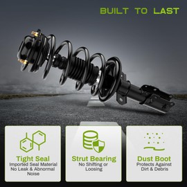 AUTOSAVER88 Front Complete Struts Shocks and Coil Spring Assembly Compatible with 2005-2010 Chevy Cobalt, 2006-2011 Chevy HHR, 2007-2009 Pontiac G5, 2005-2006 Pontiac Pursuit