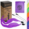 Diabolo Freizeitsport UV Light Poi in Purple - Angel Wings