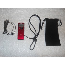 Sony ICD-UX71RED Digital Voice Recorder with 1GB Flash Memory