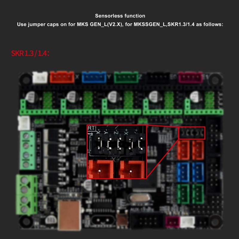 TMC2209 V2.0 2.5A Stepper Motor Driver Module, Quiet Design, Strong,