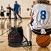 QUINTRA Basketball Backpack Fabric Single Shoulder Shoulder Bag Basketball Mesh