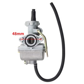 GOOFIT PZ16 16mm Carburetor with 35mm Air Filter for 50cc 70cc 90cc Horizontal Engine ATV Dirt Bike Go Kart