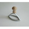 Tredoni 10.5x5cm Oval Ravioli Pasta/Dough Stamp Cutter, Cookie Stamp
