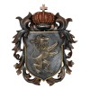 Ebros Large Medieval Heraldic Royal Lion Coat of Arms King