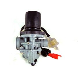 Carburetor with Electric Chock for GY6 47cc 49cc 50cc 2 Stroke ATV Scooter Moped Eton Viper 50 90 Arctic CAT 90 Dinli 50cc 90cc 110cc Yamaha Jog Minarelli 50 90 1PE40QMB