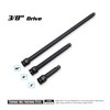 Capri Tools 3/8-Inch Drive Wobble Impact Extension Bar Set, CrMo,