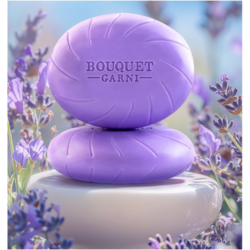 Bouquet Garni Deep Lavender Soap, 90g, Set of 8