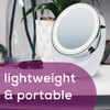 Beurer 5x Magnifying Double-Sided Cosmetic Vanity Makeup Mirror Illuminated |