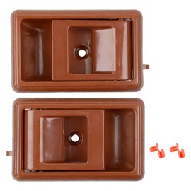 Interior Door Handle Front Rear Driver Passenger Side, Brown Inside Door Handle, Compatible with 1987-2000 Toyota Corolla Tacoma Hilux 4Runner Pickup Tercel, 89-92 Geo Prizm, Replaces# 69206-04010-B