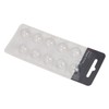10PCS Hearing Ear Tips Higher Transparency Dual Layer Closed Comfortable