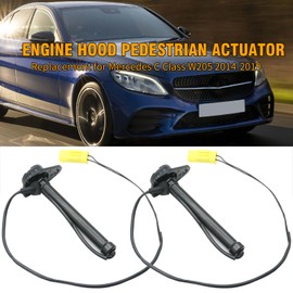 JUUDDENPARTS 2Pcs 205 906 00 02 Active Bonnet Actuator, Replacement for Mercedes C Class W205 2014-2019, Replaces 2059060002 A 205 906 00 02 A2059060002
