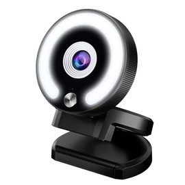 AiGouGou 2K QHD Webcam Webcam Webcam with Built-In Microphone, 4 Megapixels, 90° Wide Angle PC Camera with Autofocus, Streaming Camera Compatible for Meetings, Teleworking, Teleworking, Teleworking,