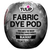 Tulip Fabric Dye Pod Blackout (Black), Permanent Dye for Clothes and Fabric