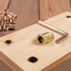 MewuDecor 5/16"-18 Threaded Inserts for Wood Nutsert Furniture Screw-in Nut