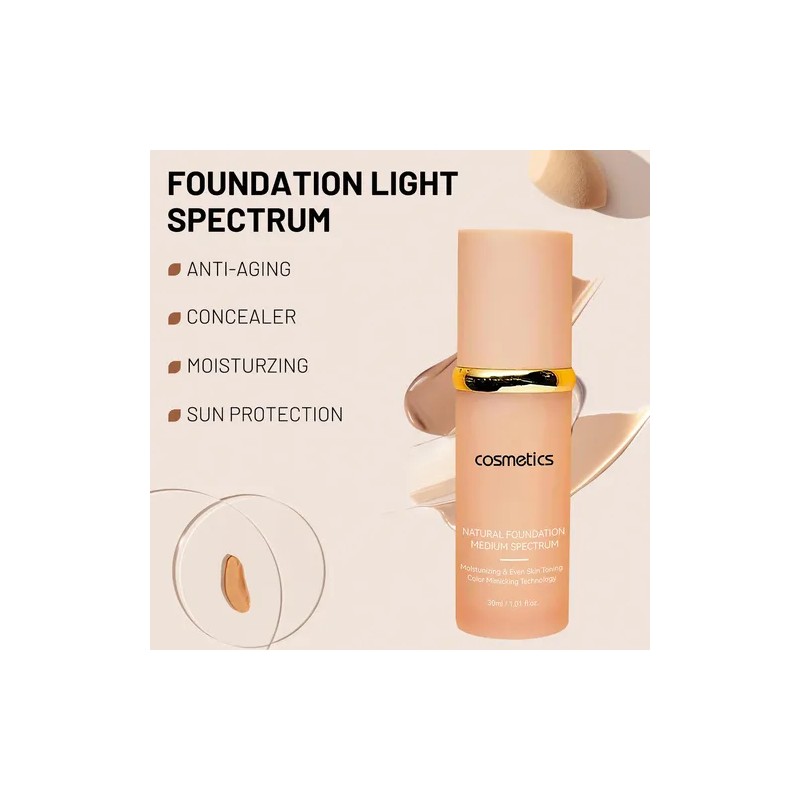 Base De Maquillaje Hidratante 4 En 1 Essence, Larga Duración
