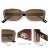 SOJOS Small Face Sunglasses Womens Men Trendy Y2K Designer Cute