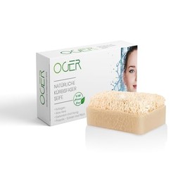 Oger Natural Pumpkin Fibre Soap 110 g - Goat Milk 1 Piece