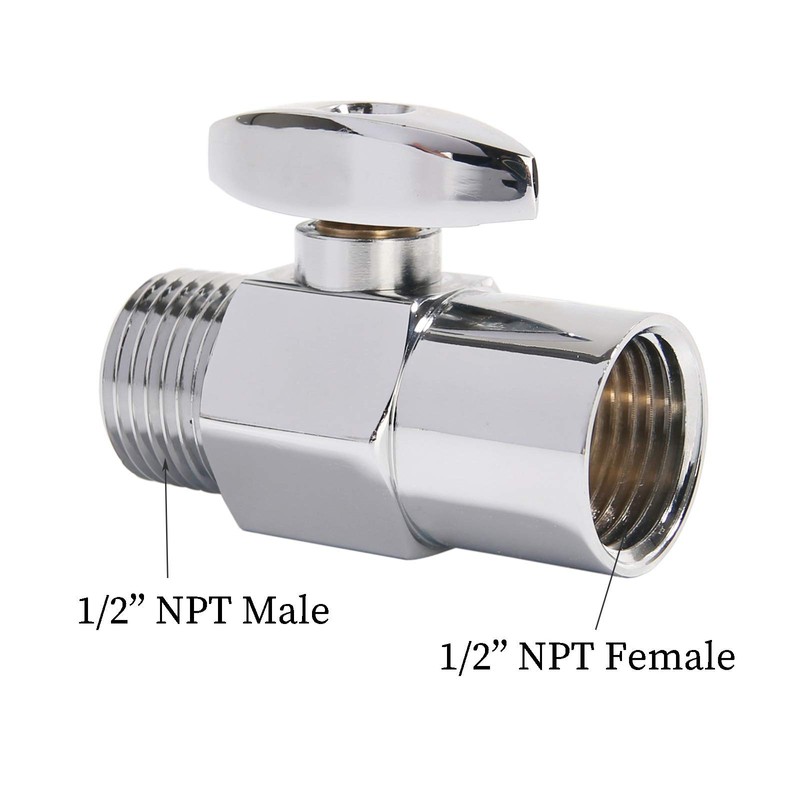 Watflow Water Shut Off Valve, Shower Head Water Saver, Shower