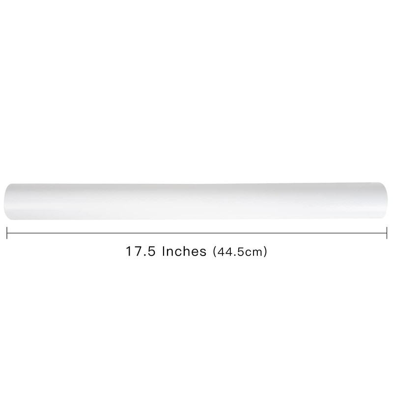 RUSPEPA White Wrapping Paper Solid Color - Mini Roll -