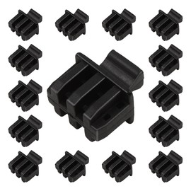 OPSTRAN SFP SFP+ XFP Dust Covers Caps Suitable for Open Slot on Network Switch Silicone Type C 20pcs/Pack